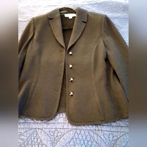 St. John Basics, Black knit Blazer, Size 6